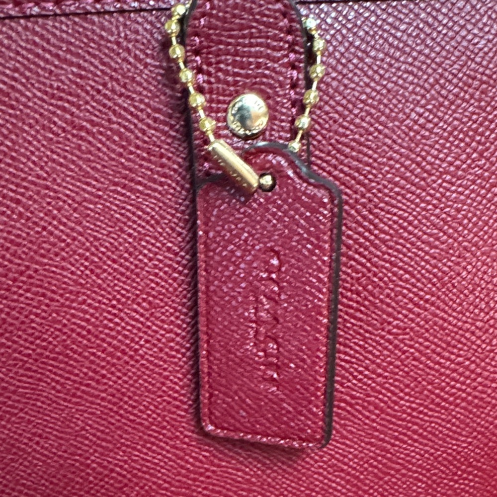 COACH CHERRY TOTE - Picture 6 of 11